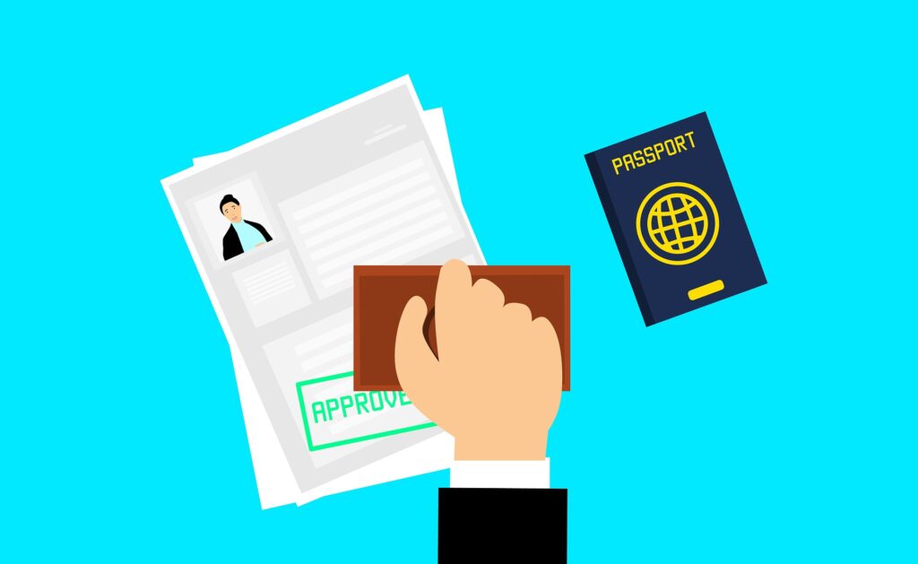 passport approval graphic image